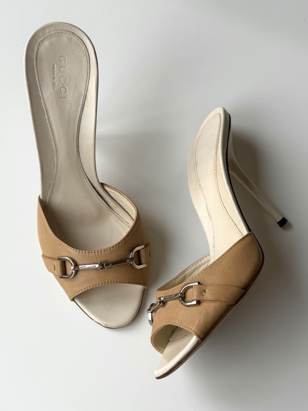 Vintage Gucci by Tom Ford horsebit mule sandals, IT 37